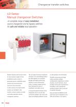 Changeover transfer switches (General Catalogue) - 2