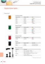 Control and signalling devices (General Catalogue) - 10