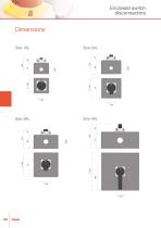 Enclosed switch disconnectors (General Catalogue) - 12