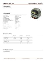 Shaded Pole Motors - 9