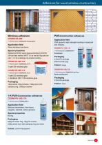 Adhesives - Window and door construction - 5