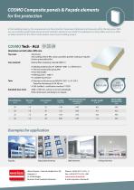 COSMO Composite panels & Façade elements for fire protection - 2