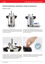 CertoClav Laboratory autoclaves catalog 2021-7