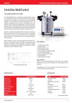 CertoClav Laboratory Autoclaves Catalog 2022 - 9