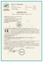 CE Certificate -LCD10 display - 1