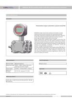 DMP305X-DSF Differential pressure transducer for absolute measuring - 1