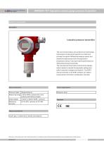 DMP305X-TCT Pressure transmitter for corrossive liquid and gas - 1