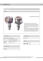 DMP305X-TLF Pressure transmitter for food industry - 1