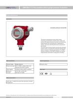 DMP305X-TLT Gauge pressure sensor catalogue process control - 1