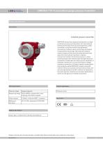 DMP305X-TST high stability gauge pressure transmitter - 1