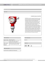 High overload absolute pressure transmitter DMP305X-TST-H - 1