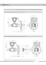 LEEG direct mounting diaphragm differential pressure transducer for chemical - 11