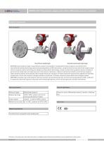 LEEG direct mounting diaphragm differential pressure transducer for chemical - 1