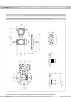 LEEG direct mounting diaphragm differential pressure transducer for chemical - 8