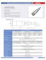 LEEG hydrostatic level sensor transmitter series - 2