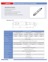 LEEG hydrostatic level sensor transmitter series - 5