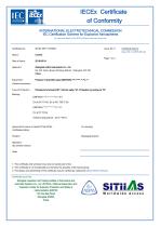 LEEG Instruments  IECEx certificate for DMP305X pressure transmitter - 1