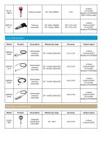 LEEG Instruments product list of pressure / level and temperature measurement - 3