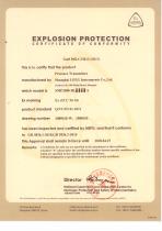 LEEG SMP2088 Standard Pressure Transducer Explosion-proof Certificate - 1