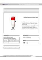 PS131-TSR-S pressure sensor with switch output - 1