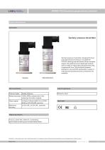 SMP858-TSD-S Hygienic pressure sensor for dairy, beverage, beer datasheet - 1