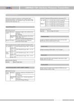 SMP858-TSF High overload pressure transmitter for pharmacy - 2