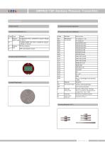 SMP858-TSF High overload pressure transmitter for pharmacy - 6