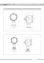 SMP858-TSF High overload pressure transmitter for pharmacy - 7