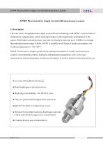 SP38T High overload silicon pressure sensor - 1