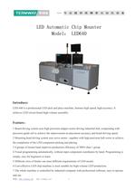 Automatic LED Mounter 4 heads - 1