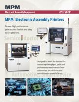 MPM®  Electronic Assembly Printers - 1