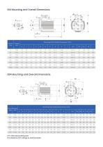 WDS Series Double Speed Three Phase TEFC Induction Cast Iron Motors - 13