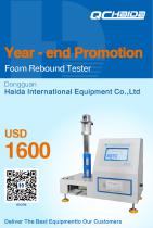 ASTM D3574 FOAMS BALL DROP IMPACT REBOUND TEST MACHINE-1