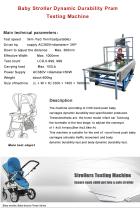 Baby Stroller Dynamic Durability Pram Testing Machine-1