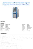 Environmental test chamber E702-100-1