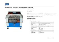 Footwear Raw material Testing and finished shoe testing machines - 16