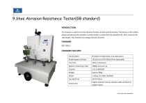 Footwear Raw material Testing and finished shoe testing machines - 21