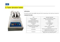 Footwear Raw material Testing and finished shoe testing machines - 23