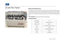 Footwear Raw material Testing and finished shoe testing machines - 24