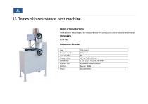 Footwear Raw material Testing and finished shoe testing machines - 27