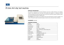 Footwear Raw material Testing and finished shoe testing machines - 29