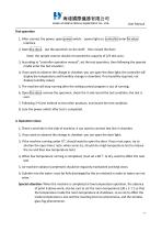 Operation Manuel of Temperature and Humidity Test Chamber-9
