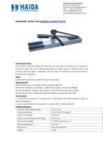 RUBBING FASTNESS TESTER FOR-1