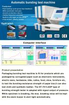 Servo motor automatic bursting test machine - 1