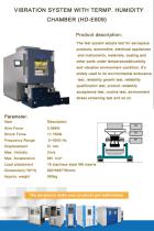 VIBRATION SYSTEM WITH TERMP  HUMIDITY CHAMBER (HD-E809) - 1