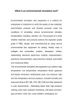 What is an environmental simulation test?-1