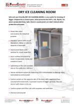 Dry ice cleaning room-1