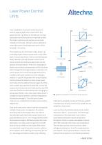 Laser Power Control Units. White Paper - 1