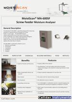 MoistScan® MA-600SF - In-Screwfeeder - 1