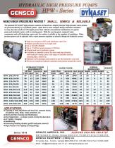 Dynaset HPW Series Specifications-1